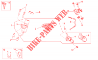 Kit serrature per Aprilia Dorsoduro ABS 2014