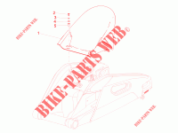 Parafango posteriore per Aprilia RSV4 1000 RR 2018