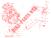 Motore Completamenti Leverismi per Aprilia RS4 125 4T 2014