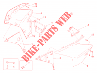 Carene laterali per Aprilia RSV4 1000 RR Racer Pack 2015