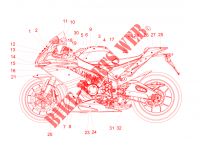 Decalco per Aprilia RSV4 1000 RR Racer Pack 2015
