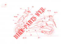 Decalco TELAIO 50 aprilia-motocicli SR 2014 11