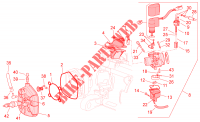 Testata/Carburatore
 per Aprilia SR IE+Carb. 2013