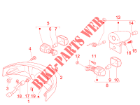 Fanaleria posteriore   Indicatori di direzione per Aprilia SR MAX 2013