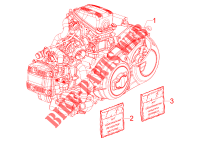 Motore completo per Aprilia SRV 4T 8V E3 2012