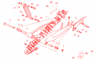 Forcellone per Aprilia SX Limited Edition 2014
